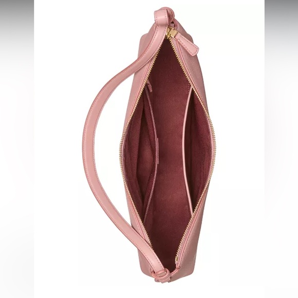 KATE SPADE NEW YORK Loop Large Pebbled Leather Shoulder Bag, Dust Rose NWT - Picture 4 of 5